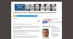 Desktop Screenshot of nonverbal-world.com